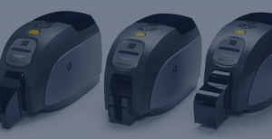 Desktop thermal printer dental cards